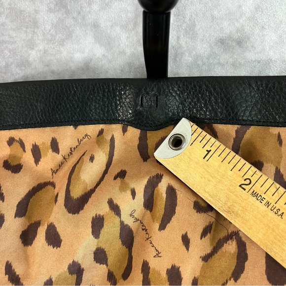 Aimee Kestenberg Backpack Black Pebbled Leather Designer Hobo Bag **See Desc** - Picture 4 of 16